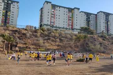 El primer Encuentro Educativo, Lúdico y Deportivo Jinámar en tus manos (Foto TA)
